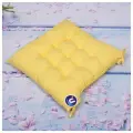 Сидушка на стул 40*40см идеа цвет желтый