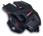 Мышь MAD CATZ R. A. T.6+, игровая, оптическая, проводная, USB, черный [mr04dcinbl000-0]