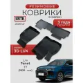 Коврики резиновые в салон 3D LUX для Tenet T7 (2025-)/Тенет Т7 SRTK/сртк
