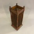 Подставка для зонтов и тростей DOMKORLEONE, красное дерево (mahogany wood), цвет орех LBW (коричневый)