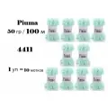 Пряжа YarnArt Piuma / ЯрнАрт Пиума 100 м / 50 гр (Полиэстер 100%), цвет нежная мята 4411, 1 уп 10 мотков