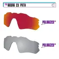 Сменные поляризационные линзы EZReplace для солнцезащитных очков Oakley Radar EV Path OO9208 — 38 мм — несколько вариантов, Sir P Plus-RedP Plus, Унисекс