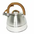 Металлический чайник Kelli, со свистком для плиты, 3 л