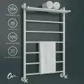 Полотенцесушитель водяной Onix, модель Classic Plus Pro White 600x1000 Лесенка с нижним подключением, белый матовый, полный комплект