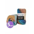 Пряжа YarnArt Jeans Crazy (8207), мультиколор, 5 шт. по 50 г