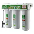 Трехступенчатый проточный фильтр для очистки жесткой воды Гейзер Био-321, очистка воды до состояния питьевой без кипячения - по госту