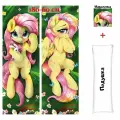 Дакимакура пони Флаттершай из My Little Pony арт. B0613, 180x60