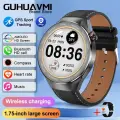 2025 New GPS Sports Fashion Smartwatch Men's 1.75 AMOLED Screen Heart Rate Blood Pressure Health Smart Watch For men