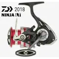 Катушка безынерционная DAIWA 18 Ninja LT 4000-С, лесоёмкость 150м, 0.28мм, передаточное 5.2