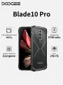 Смартфон Doogee Blade10 Pro,16(6 + 10)/256 ГБ, 5150 мАч Аккумулятор, Dual nano SIM, Черный и серебристый