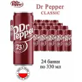 Газированный напиток DrPepper Classic, 24 банки