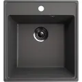 Кухонная мойка Ulgran Quartz Forte 460-09 Асфальт искусственный камень встраиваемый 46 Россия