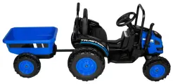 Электромобиль Barty Трактор с прицепом TR001 (Синий)