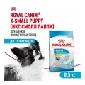 ROYAL CANIN X-SMALL PUPPY 2 шт по 500 г корм для щенков до 10 месяцев