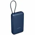 Внешний аккумулятор Xiaomi GL Power Bank BHR8975GL 20000mAh, 33W, встроенный кабель, USB-A - 1 шт, USB-C - 2 шт, синий