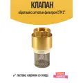 Клапан обратный с сетчатым фильтром CTM 1