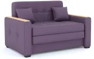 Диван Этро Вуд 100 в рогожке Дрим виолет