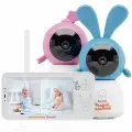 Видеоняня Ramili Baby RV100X2KROSHNUSHA Крошик и Нюша, Малышарики, с креплениями