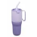 Термостакан Klean Kanteen Rise Tumbler 36oz Straw Lid (1065 мл) Orchid Bloom