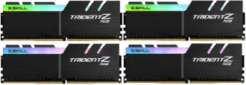Оперативная память G.Skill TRIDENT Z RGB (F4-3200C16Q-128GTZR) DIMM DDR4 128 ГБ - 4 шт, 3200 МГц