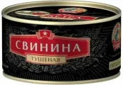 Свинина тушеная Экстра Премиум Сохраним Традиции Высший сорт ГОСТ 325гр. 6шт.