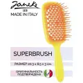 Janeke SUPERBRUSH Щетка для волос, 86SP226GIA, желтый/оранжевый, 20,3x8,5x3,1 см