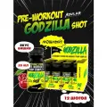 Предтренировочный комплекс Godzilla 12 шотов по 50мл для роста мышц , предтреник, энергетик, спортивное питание, психотик