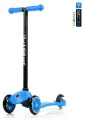 Самокат 3-колёсный для первых навыков . Globber MyFree FIXED, с блокировкой колёс, голубой. без подъема руля