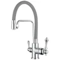 Смеситель для кухни GANZER GZ77025H с подключением к фильтру питьевой воды