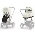 Коляска 2в1 Cybex Priam IV Off White, шасси Mattblack, полная комплектация