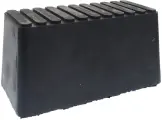 Проставка для подъемника резиновая 19.5X10X10см JTC-7648