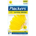Зубной ершик Plackers Dental 0,7 мм, желтый, 24 шт.