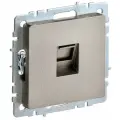 Розетка для интернета IEK BR-K10-1 BRITE, 1 А