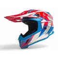 Шлем AiM RH855(Fiber Glass) TONDO глянцевый Blue/White/Red M