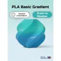 PLA Basic Gradient пластик (с катушкой) для 3D-принтера Bambu Lab Ocean to Meadow (сине-голубой (10902)