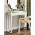 Туалетный столик с ящиком косметический консоль белый/белый от Фабрика Обстановки