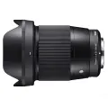 Объектив Sigma 16MM F1.4 DC DN широкоугольный для беззеркальной камеры Canon SONY ZVE10 A6400 Nikon Z30 Fujifilm