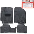 Коврики внутрисалонные RedMark RM-60838, для а/м Kia Rio III 2011-2017 г. в, 3D с подпятником, набор