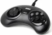 Геймпад проводной 16 bit Sega Hamy Titan (Черный) (16 bit)