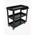 Инструментальная тележка 3 полки для гаража, автосервиса, сталь 1 мм