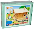 Конструктор Pelsi Сказочная избушка, деревянный, 127 деталей