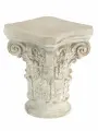 77900 Столик акцентный Капитель 36х36х45см, античный стиль, Glasar