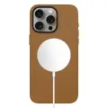 Чехол Leather Case with MagSafe KZDOO Mag Noble Collection для iPhone 15 Pro 6.1, коричневый (3)