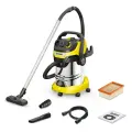 Пылесос хозяйственный Karcher WD 6 P S V-30/8/35/T, сухая и влажная уборка, жёлтый