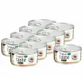 Pettric Original Taste влажный корм для кошек с тунцом и курицей в соусе - 70 г x 10 шт.