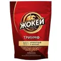 Упаковка 8 штук Кофе растворимый Жокей Триумф 280г крист