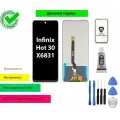 Дисплей для Infinix Hot 30 X6831 в сборе с тачскрином (черный)