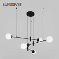 Подвесная люстра Eurosvet 70146/6 черный