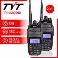 Портативная радиостанция TYT TH-UV8000D 10 Вт / Черная комплект 2 шт / UHF; VHF