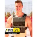 Жилет утяжелитель IRON STAR Shtorm pro v2.0, 25 kg. Оливковый.